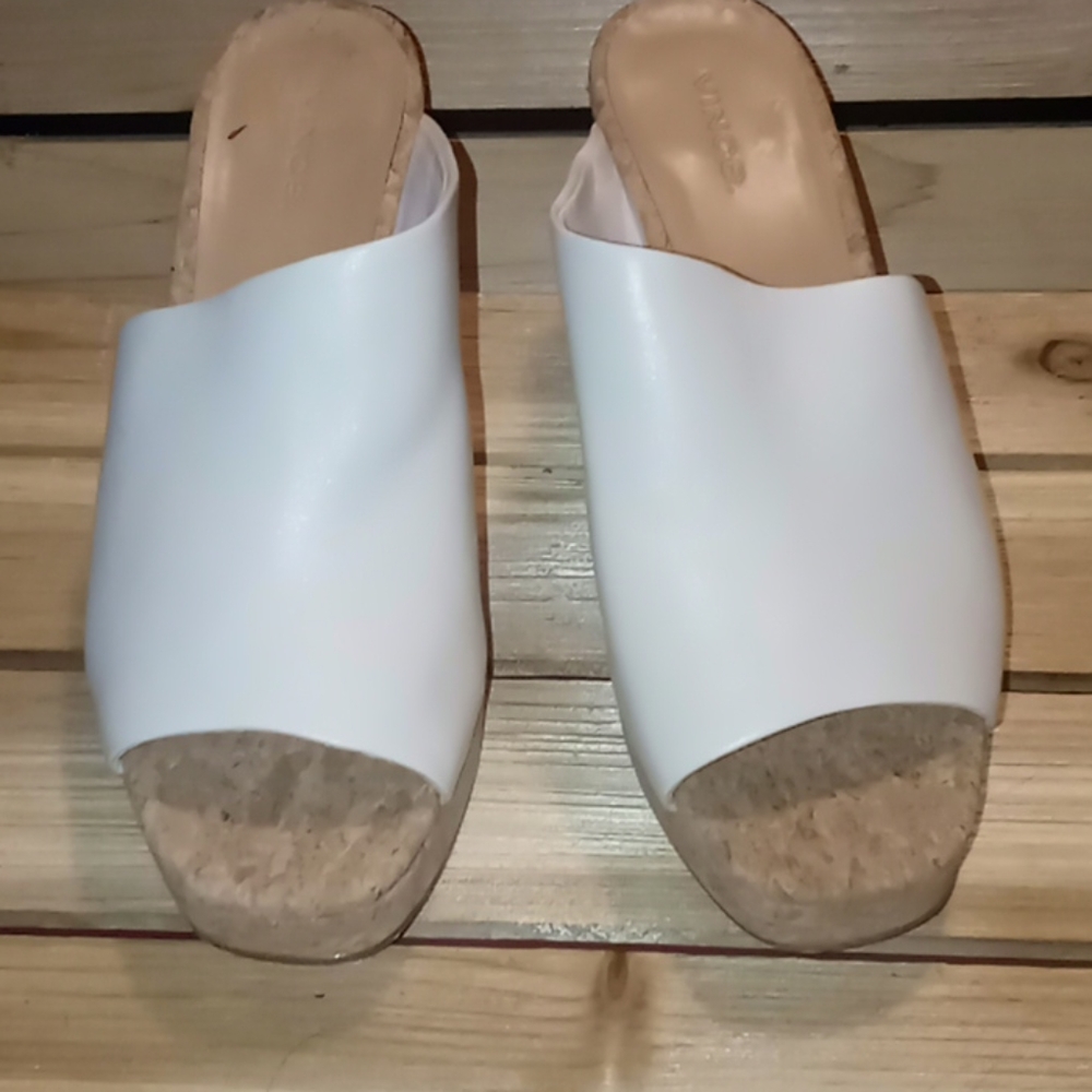 Wyatt Platform Block Heel Mule - image 1